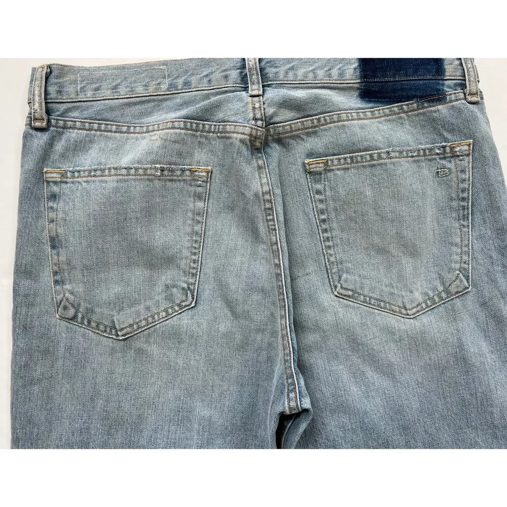 Rag & Bone Womens Union Pool Marilyn Distressed Jeans W1718K165UNI Size 31 - Picture 10 of 16